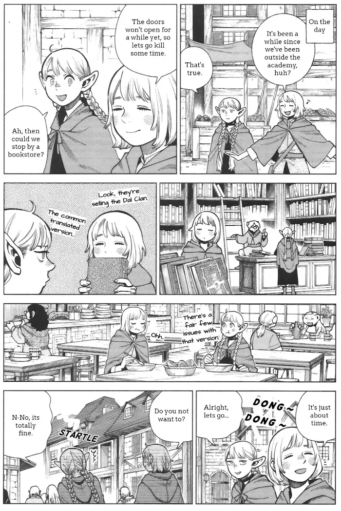 Delicious in Dungeon Chapter 97.7 image 2_optimized